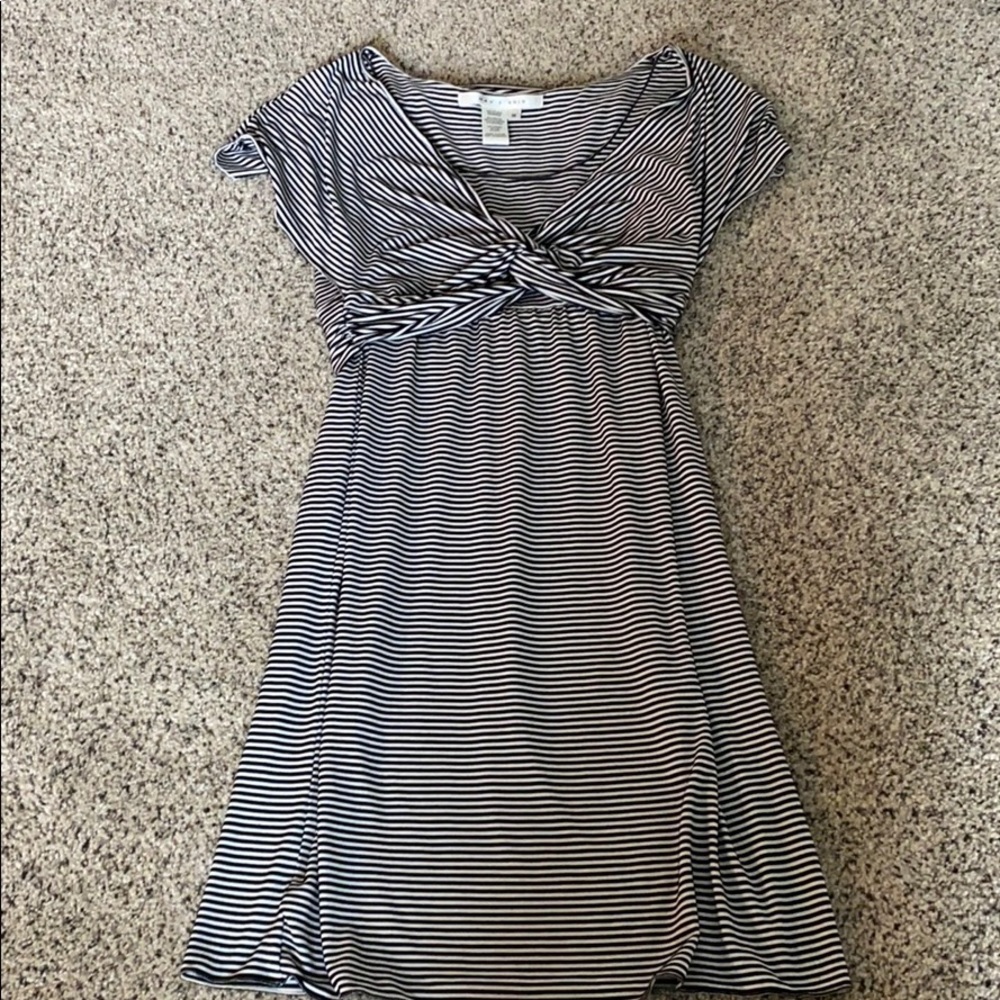 Striped Twist Dress